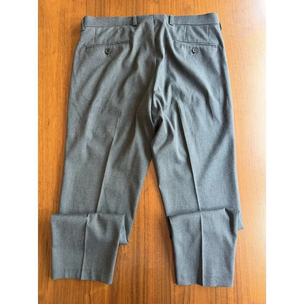 Lauren Ralph Lauren Men's Grey Dress Pants - Size 32x30